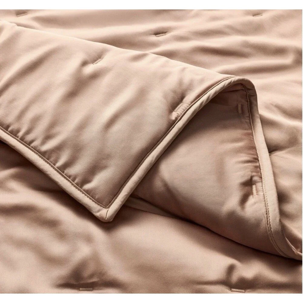 Full/Queen Rayon from Bamboo Quilt Light Adobe Clay - Casaluna NEW